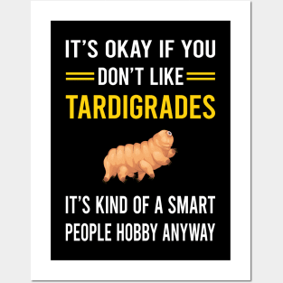 Smart People Hobby Tardigrade Tardigrades Tardigrada Water Bear Bears Waterbear Moss Piglet Piglets Posters and Art